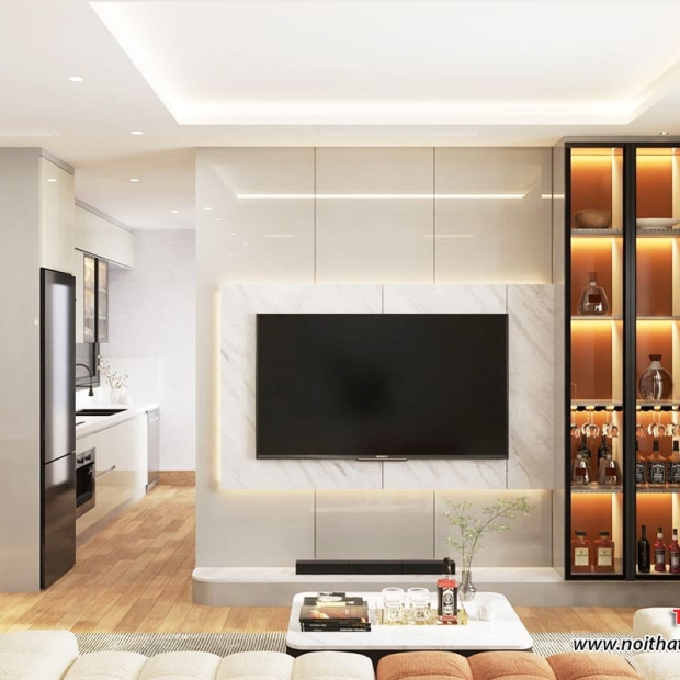 Kệ Tivi Bằng Nhựa Bình Minh