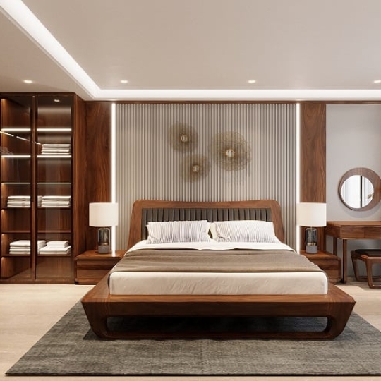 Combo Full Nội Thất Phòng Ngủ Bằng Gỗ